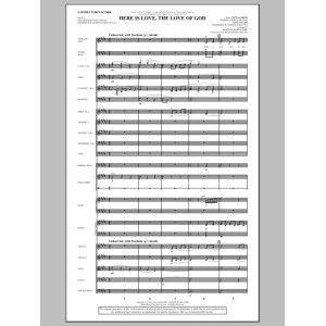Here Is Love, the Love of God - Score