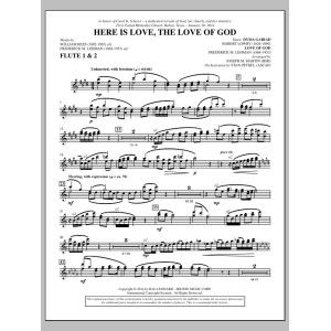 Here Is Love, the Love of God - Flute 1 & 2