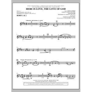 Here Is Love, the Love of God - F Horn 1,2