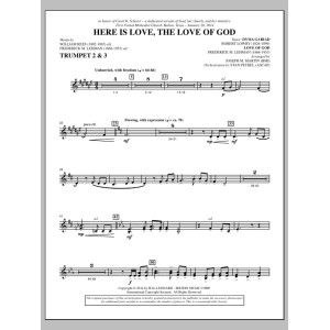 Here Is Love, the Love of God - Bb Trompete 2,3