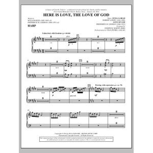 Here Is Love, the Love of God - Harp