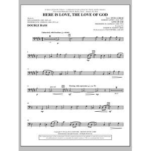 Here Is Love, the Love of God - Double Bass