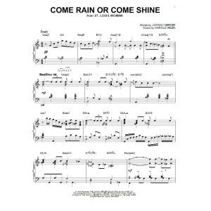 Come Rain Or Come Shine [Jazz version] (arr. Brent Edstrom)