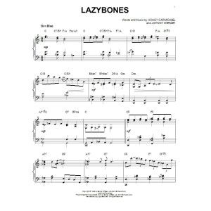 Lazybones [Jazz version] (arr. Brent Edstrom)