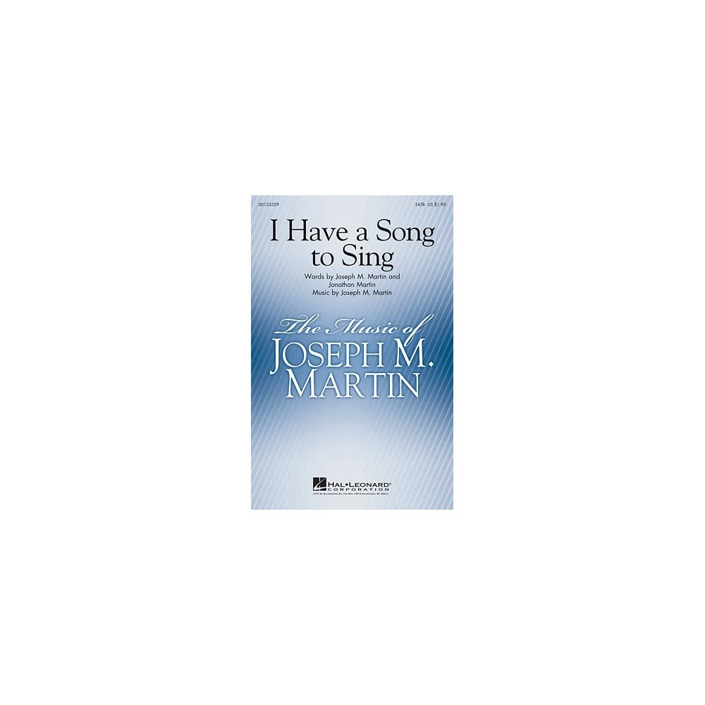 I Have A Song To Sing
