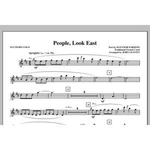 People, Look East - Flute/Piccolo
