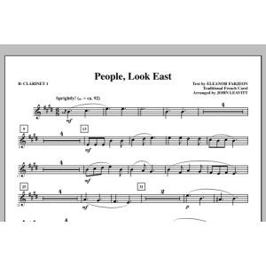 People, Look East - Bb Clarinet 1