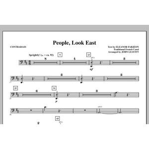 People, Look East - Contrabass