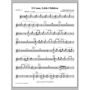 O Come, Little Children - Flöte 1 & 2