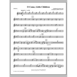 O Come, Little Children - Violin 1