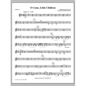 O Come, Little Children - Violin 2
