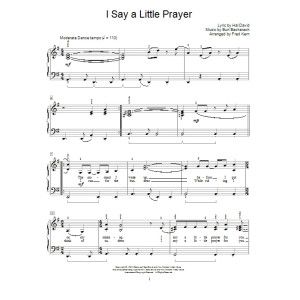 I Say A Little Prayer