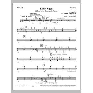 Silent Night (Close Your Eyes and Sleep) - Drums