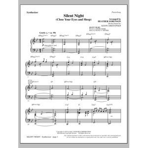 Silent Night (Close Your Eyes and Sleep) - Synthesizer