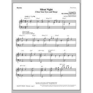 Silent Night (Close Your Eyes and Sleep) - Rhythm