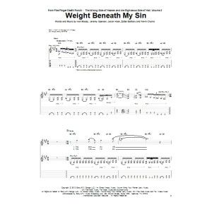 Weight Beneath My Sin