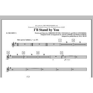 I'll Stand By You - Bb Trumpet 1