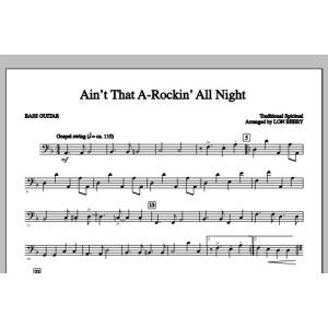 Ain't That A-rockin' All Night - Bass (C)