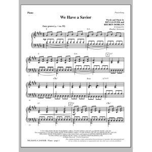 We Have a Savior - Piano