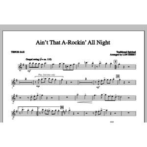 Ain't That A-rockin' All Night - Tenor Sax 1