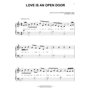 Love Is An Open Door (from Frozen)
