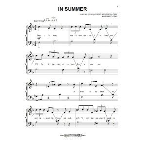 In Summer (from Frozen)