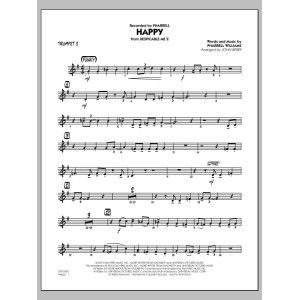 Happy (from Despicable Me 2) - Trumpet 2