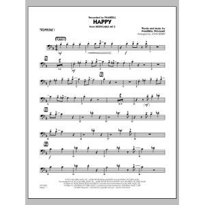 Happy (from Despicable Me 2) - Trombone 1