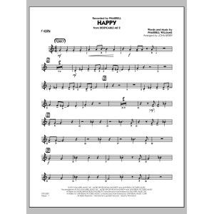 Happy (from Despicable Me 2) - F Horn