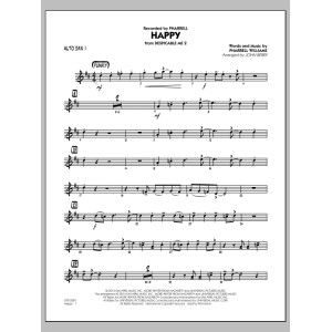 Happy (from Despicable Me 2) - Alto Sax 1