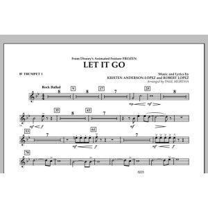 Let It Go (from Frozen) - Bb Trumpet 1