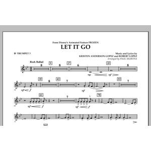 Let It Go (from Frozen) - Bb Trumpet 3