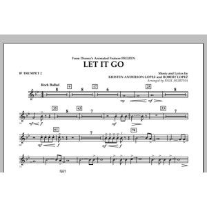 Let It Go (from Frozen) - Bb Trumpet 2
