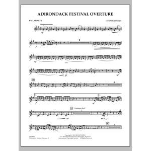Adirondack Festival Overture - Bb Clarinet 3