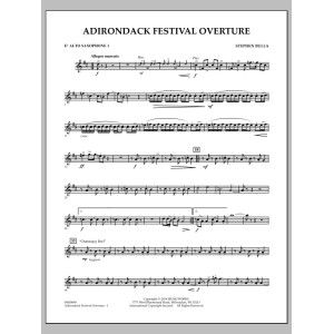 Adirondack Festival Overture - Eb Alto Saxophone 1