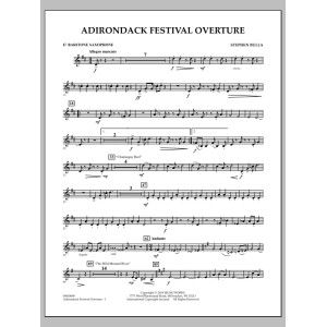Adirondack Festival Overture - Eb Baritone Saxophone