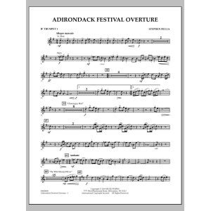 Adirondack Festival Overture - Bb Trompete 1