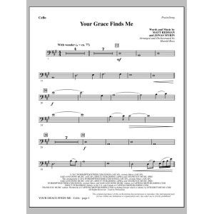 Your Grace Finds Me - Cello