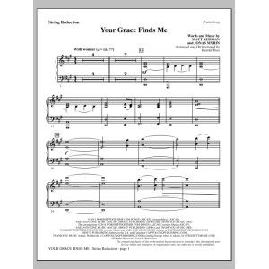 Deine Gnade findet mich - Keyboard String Reduction
