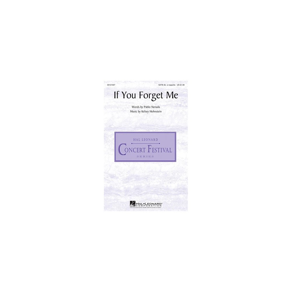 If You Forget Me