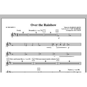 Over the Rainbow - Bb Trumpet 1