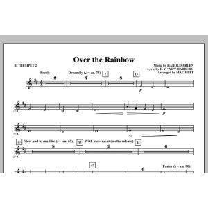 Over the Rainbow - Bb Trumpet 2