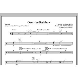 Over the Rainbow - Drums