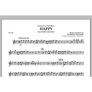 Happy (aus Despicable Me 2) - Flöte