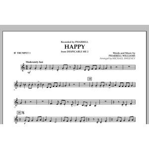 Happy (from Despicable Me 2) - Bb Trumpet 1