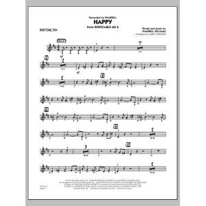 Happy (aus Despicable Me 2) - Baritone Sax