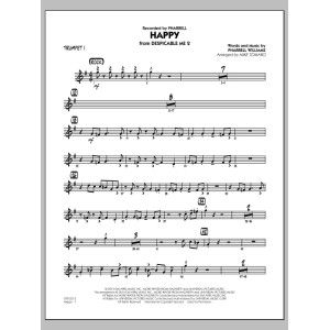 Happy (from Despicable Me 2) - Trumpet 1