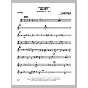 Happy (from Despicable Me 2) - Trumpet 3