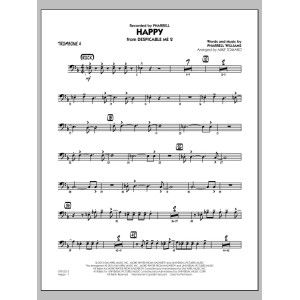 Happy (from Despicable Me 2) - Trombone 4