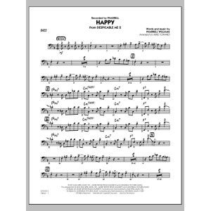 Happy (from Despicable Me 2) - Bass
